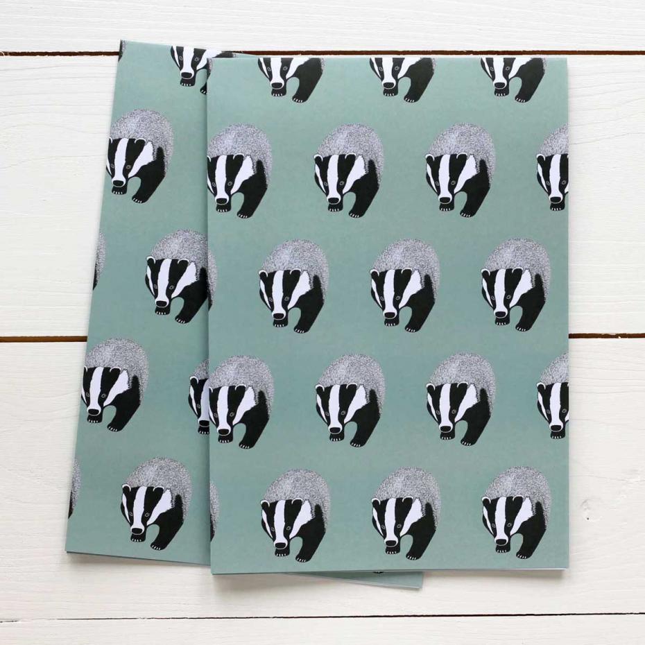 Badger Gift Wrap Two Sheet Pack